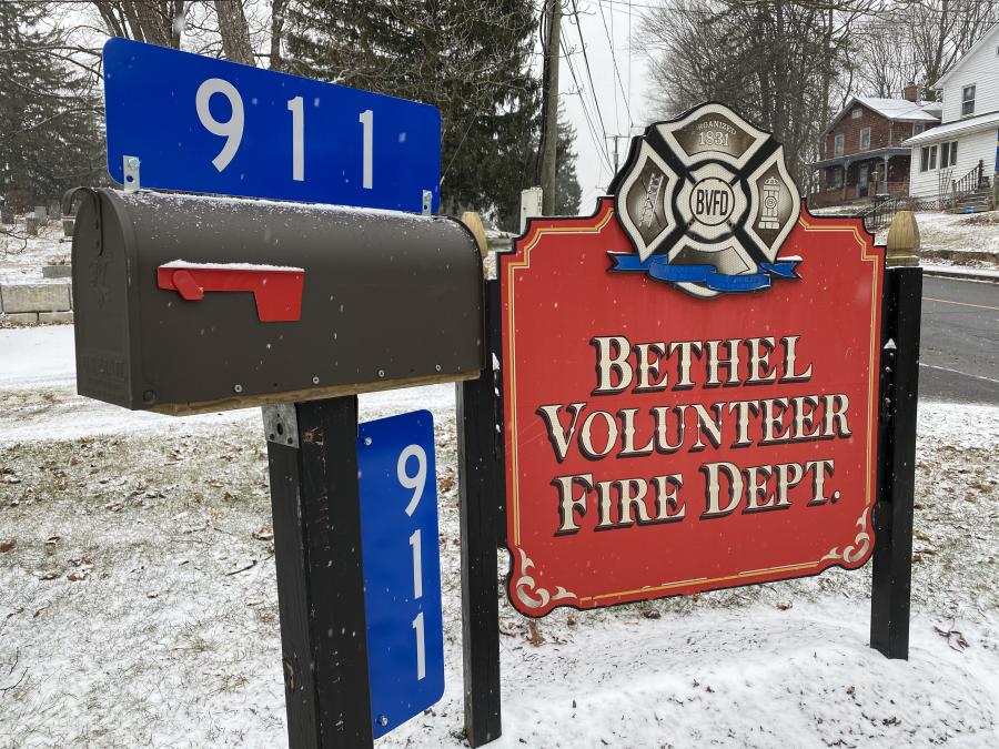 Address Sign-Reflective